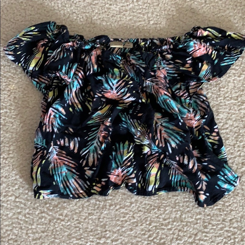 Off the shoulder shirt